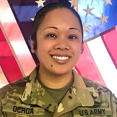 1st Sgt. Michelle Ochoa